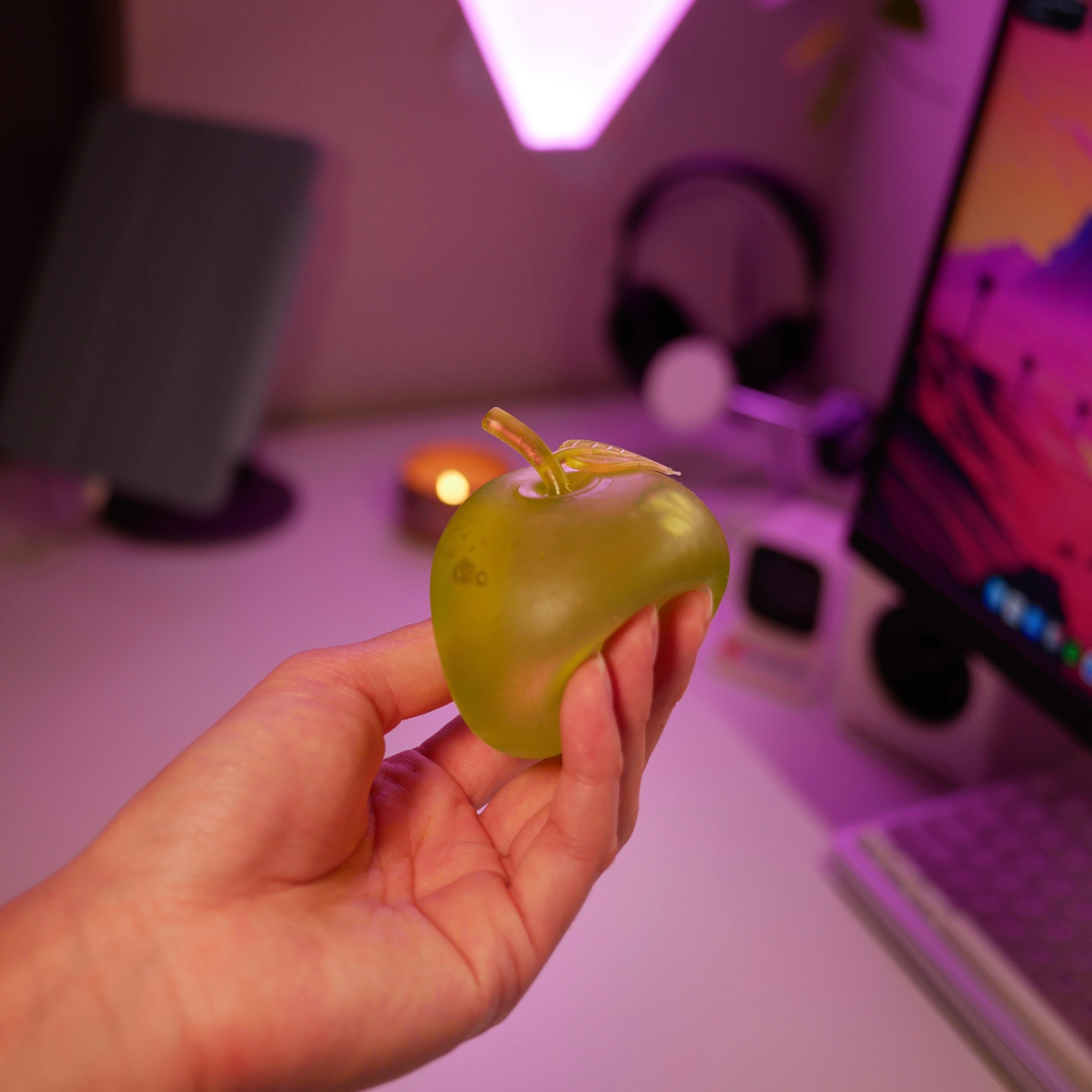 Jelly Green Apple Squishy